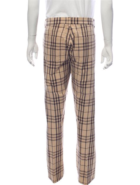 burberry plaid pants